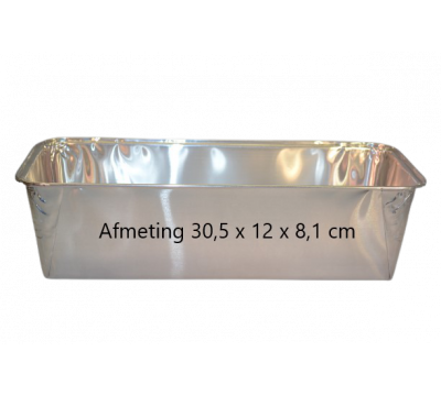 Aluminium bak 1 stuk