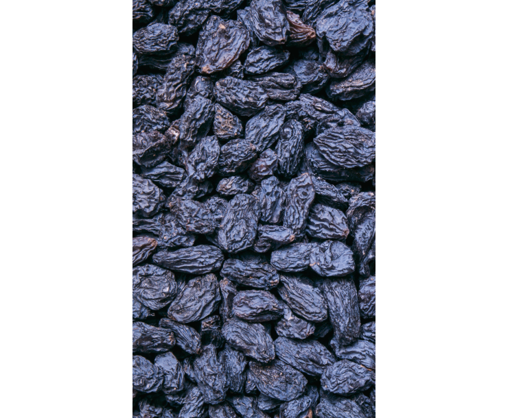 Blauwe rozijnen